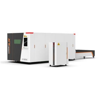 Enclosed Fiber Laser Cutting Machine with Exchangeable Table