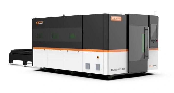 Enclosed Fiber Laser Cuttting Machine with High Efficiency