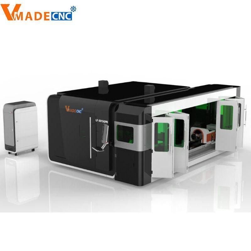 12000W 8000W Fiber Laser Cutting Machine for Stainless Cooper