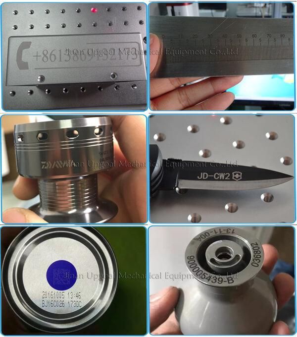 Desktop Portable Mini Metal Materials Fiber Laser Marking Machine 20W