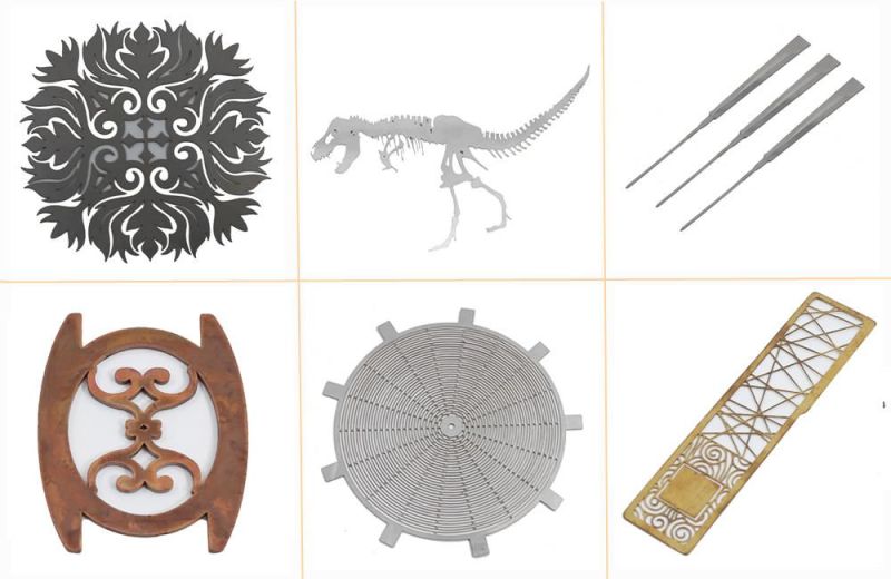 Fy6580s Feiyue Fiber Laser Cutter Machines Watch Battery Jewellry Ss Plate CNC Precision Stainless Steel Aluminum Sheet Copper Metal Laser Cutting Machine