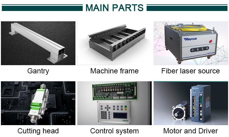 High Precision CNC Metal Stainless Steel Fiber Laser Cutting Machine Price Laser Cutter Machine