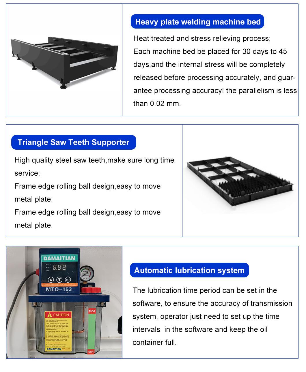 Fiber Laser Cutting Machine F1530E for Metal Working