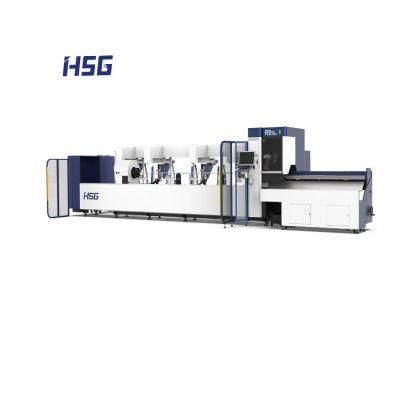 Metal Pipe Cutter with 3D Five-Axis Laser Cutting Head 1500W