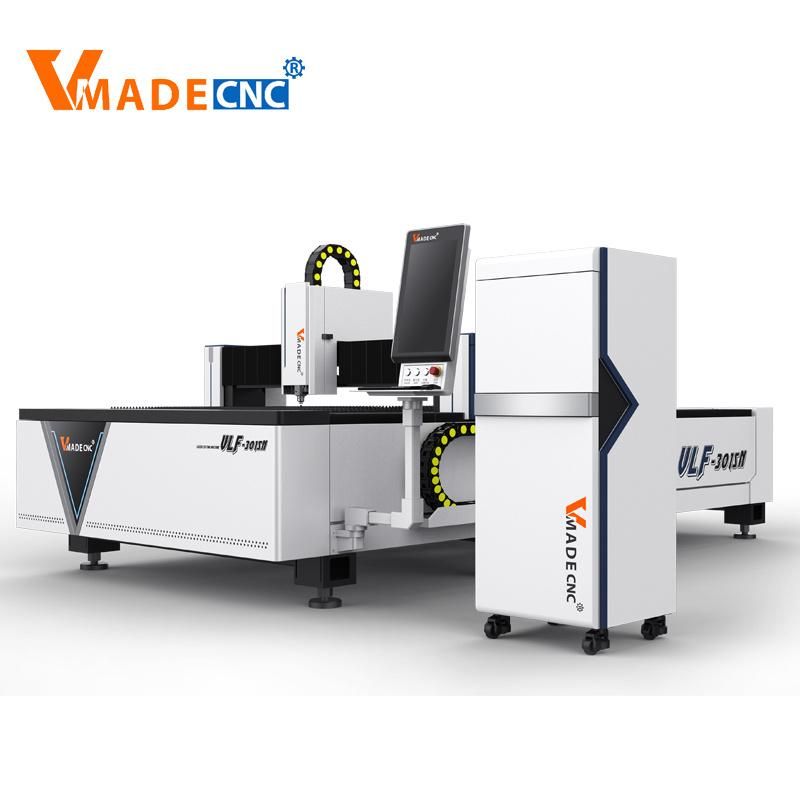 CNC Contral Metal Fiber Laser Cutting Machine 1000W Machine
