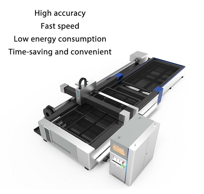 Discount Fiber Laser Cutting Engraving Machine for Sheet Metal Carbon Steel with Jpt/Raycus