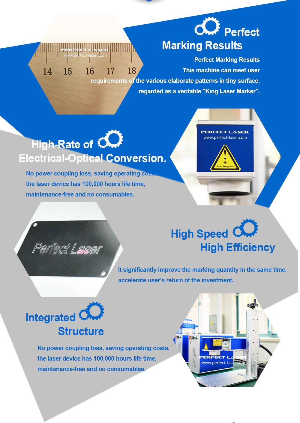 Low Price 20W 30W 50W Jpt Portable Mini Desktop Metal Plastic Jewelry PCB Galvo Fiber Laser Marking Machine for Sale