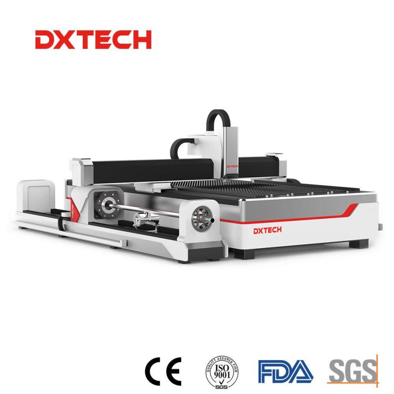 Newest Price Negotiable 1000W 2000W 3000W 4000W Dual-Use Laser Cutting Machine for Sheet and Tube