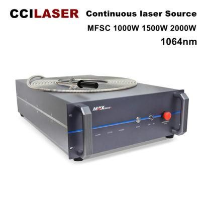 Max Fiber Laser Cutting Machine Parts Fiber Laser 1000W 1500W 2000W 3000W 4000W as Ipg Fiber Laser Source