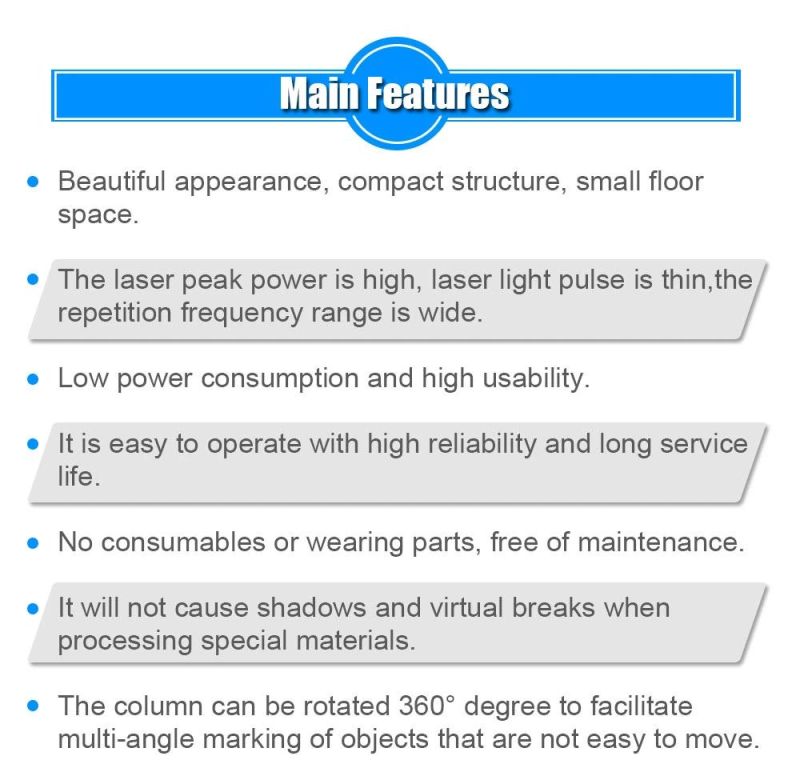 Pedb-100A Cost-Effective Portable Mini Fiber Laser Marking Machine 20W