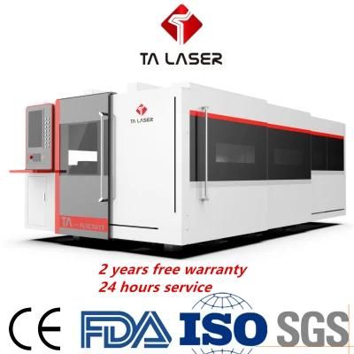 China 1000W 2000W 3000W 4000W 6000W Enclosed High Precision laser Cutter Engraver Metal CNC Fiber Laser Cutting Machine Prices for Sale