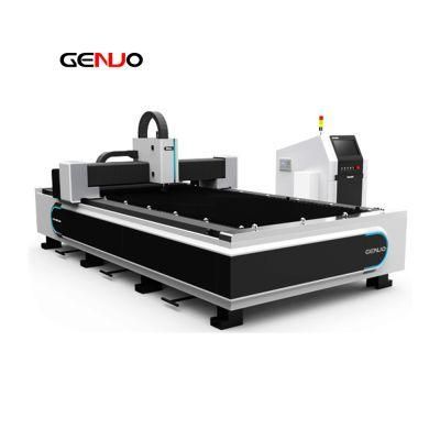 Hydraulic CNC 4000W Single Table Fiber Laser Cutting Machine