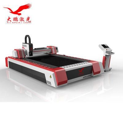 Aluminum/Stainless Steel/Carbon Steel Dapeng Ce Factory Metal Sheet Fiber Laser Cutting Machine