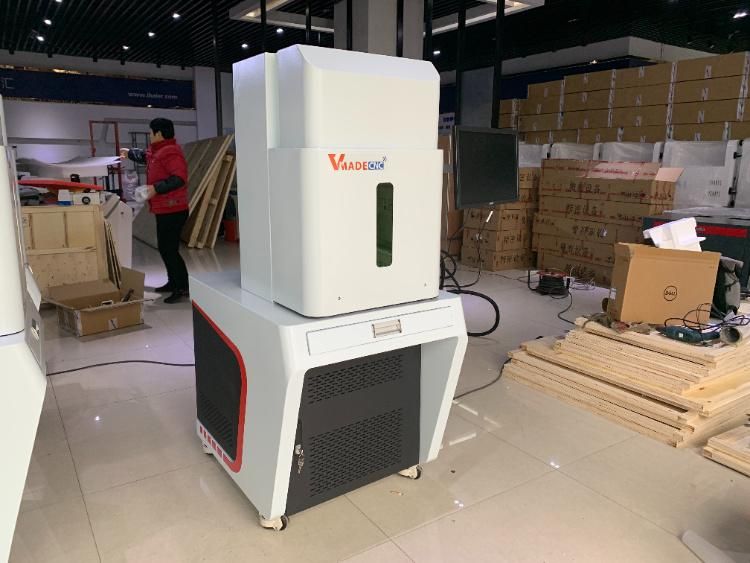 High Precision Protective Cover 30W Fiber Laser Marking Machine