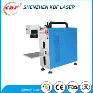 High Precision 3D Mini Fiber Laser Marking Machine for Metal Label / Stainless Steel /Plastic