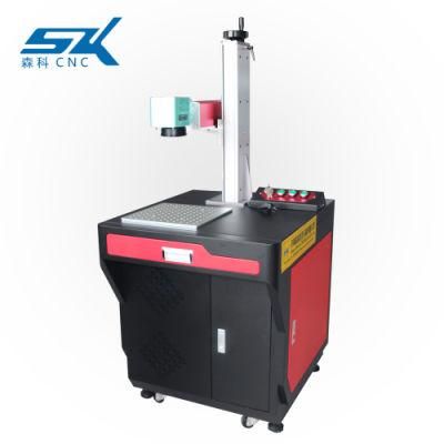 Raycus Jpt Ipg 30W 50W 100W Metal Mopa Color Fiber Laser Engraver Marking Machine Jewelry Laser Cutting Machine with Rotary