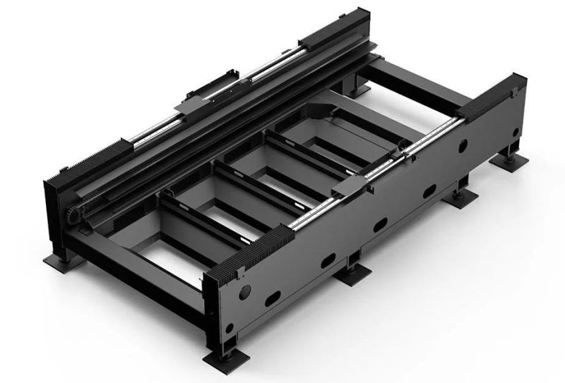 Continuous Wave Double Exchange Platforms Carbon Steel Laser Cutting Machine