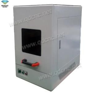 High Quality Closed Fiber Laser Marking Machine for Leather/PVC Qd-FC20/Qd-FC30/Qd-FC50