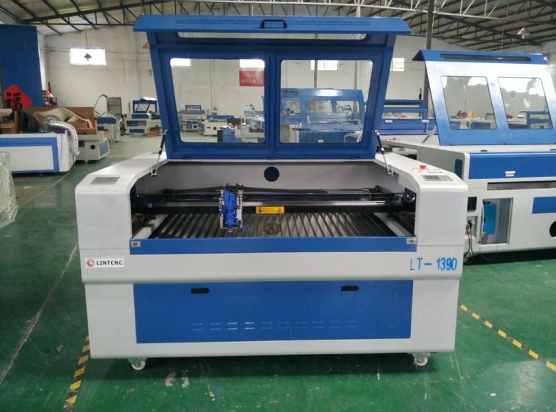 1.5mm Stainless Steel Cutting CO2 Laser Cutter Machine 1390 1610 with 180W 280W 300W Tube