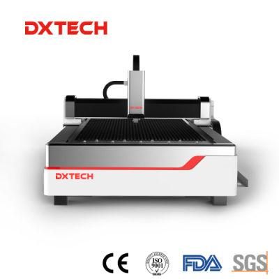 Dxtech Metal Laser Cutter CNC Fiber Laser Cutting Machine for Carbon Metal Stainless Steel Sheet