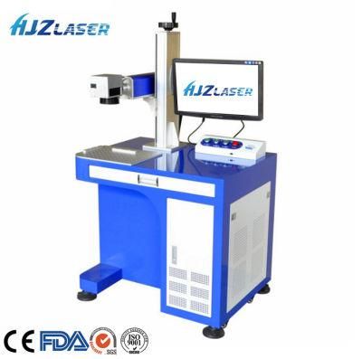 30W 50W 100W CO2 Fiber Laser Marking 3D Logo Printing Machine for Metal/ Plastic Cup/Bearing/Jewelry /Plastic