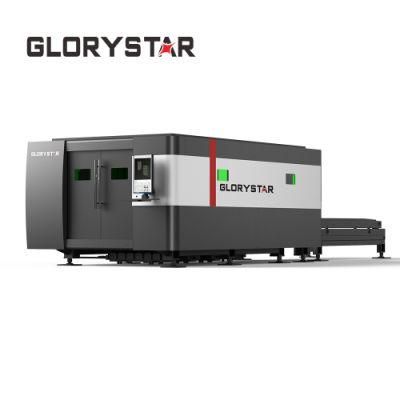 Glorystar Fiber Packaged by Plywood 3000mm*1500mm Laser Cutting Machines Machine