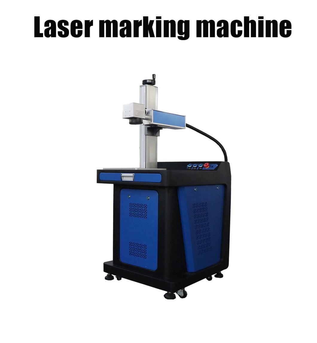 Ce Certified 30W Metal Button Tool Fiber Laser Marking Machine