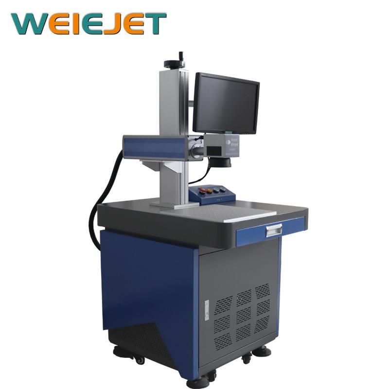 High Speed Fiber Laser Marking/Engraving/Coding Machine for PVC Pipe