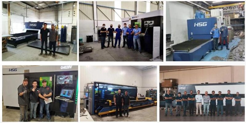 Hsg Factory Direct Double Exchange Platforms Laser Cutter Equipment Machine 3000 Watt - 6000W Fiber Laser Cutting Machine