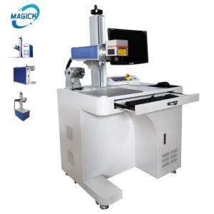 Portable Laser Marking Machine Marking Logo on Metal and Non-Metal