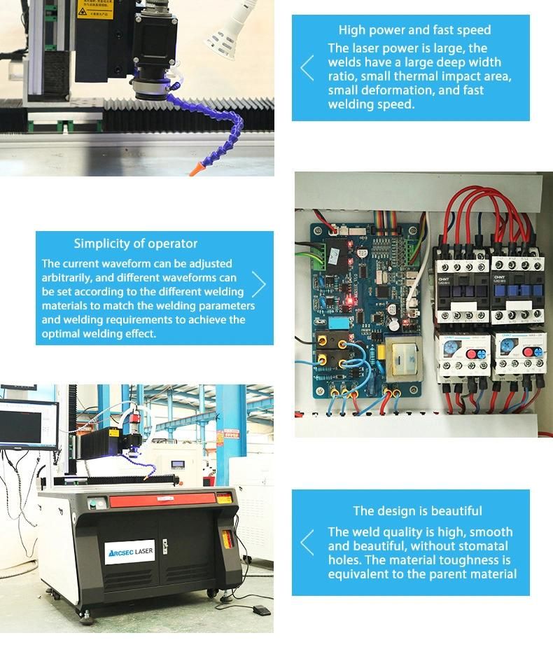 Portable Laser Welding Machine for Metal Welder Manual Soldering Equipment with Raycus Laser Source