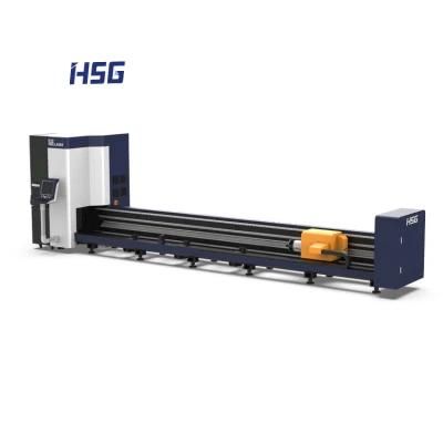 Economical Metal Tube Laser Cutting Machines Hsg Full-Automatically Cut Pipe Equipment