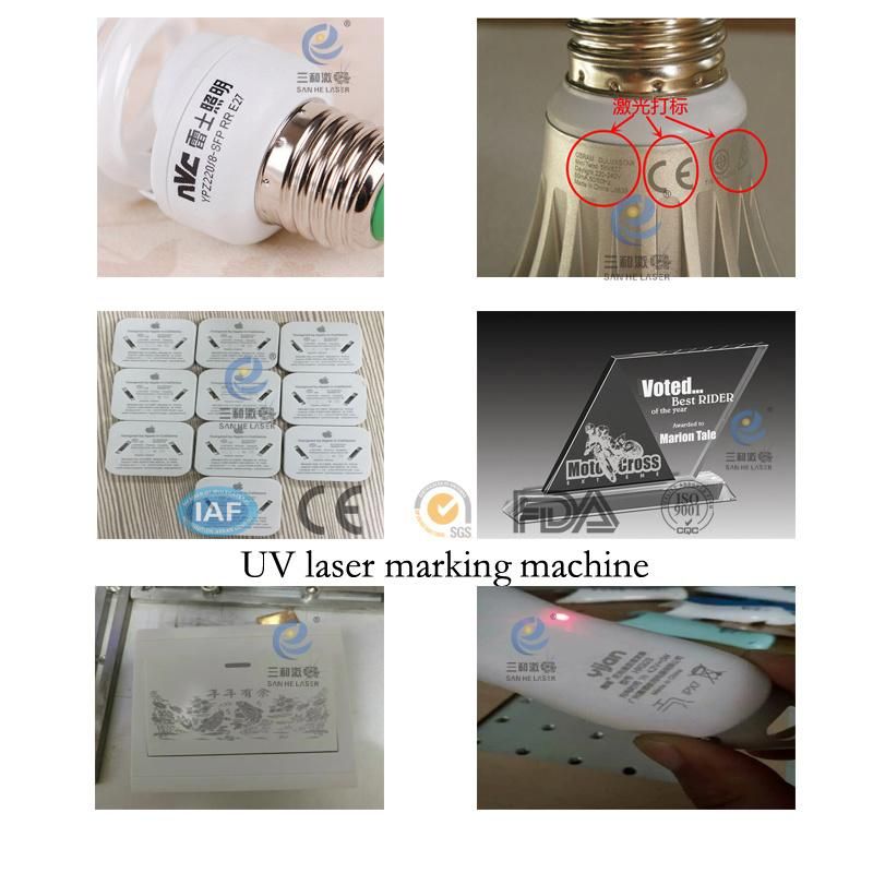 UV Laser Marking Machine (LS-P3500) for Metal/Pipe LCD Screen/ Textile/Pipe/Sheet/Ceramic/Semiconductor Wafer/IC Grain/Sapphire/Polymer Film/PVC/PP/PE/PPR/Profi