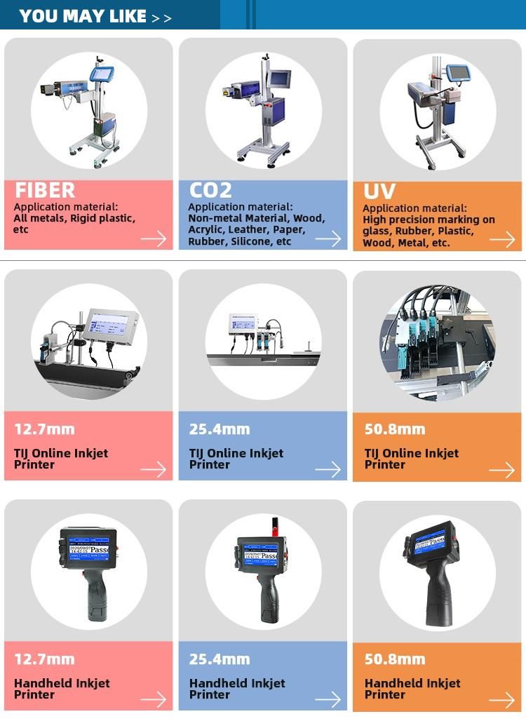 Automatic Position Online Printing Coding Flying Type UV Laser Marking Machine for Logo Series Number Code Date PP PE Metal Plastic Wood Glass Fiber CO2