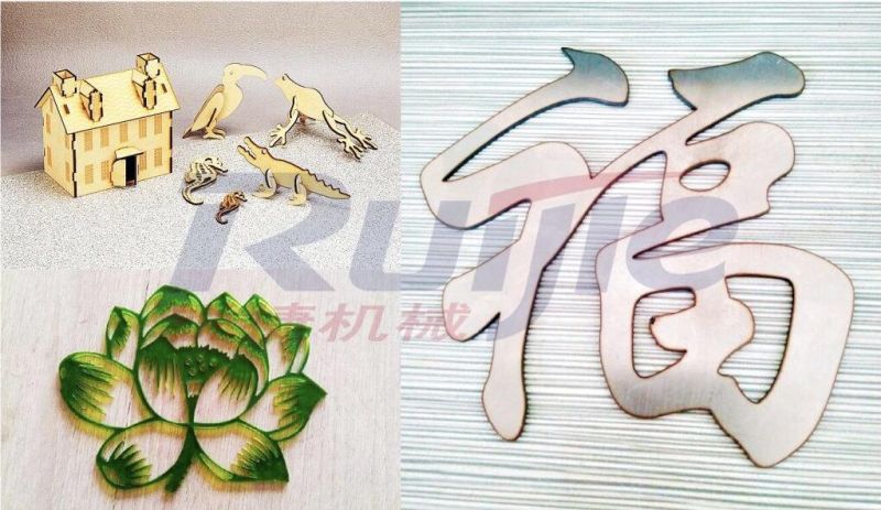 Double Head CO2 Laser Cutting Engraving Machine for Plywood Wood Acrylic PVC 80W 100W 130W