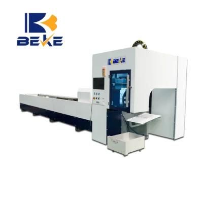 Beke Brand Hot Sales 3000W Circle Tube CNC Laser Cutting Machine