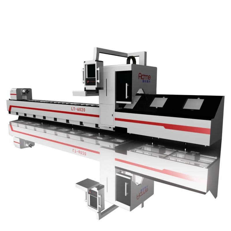 High Quality CNC Metal Steel Tube & Pipe Fiber Laser Cutting Machines Equipment