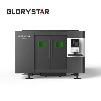 3000mm*1500mm Optional Glorystar Packaged by Plywood China Fiber Laser Cutting