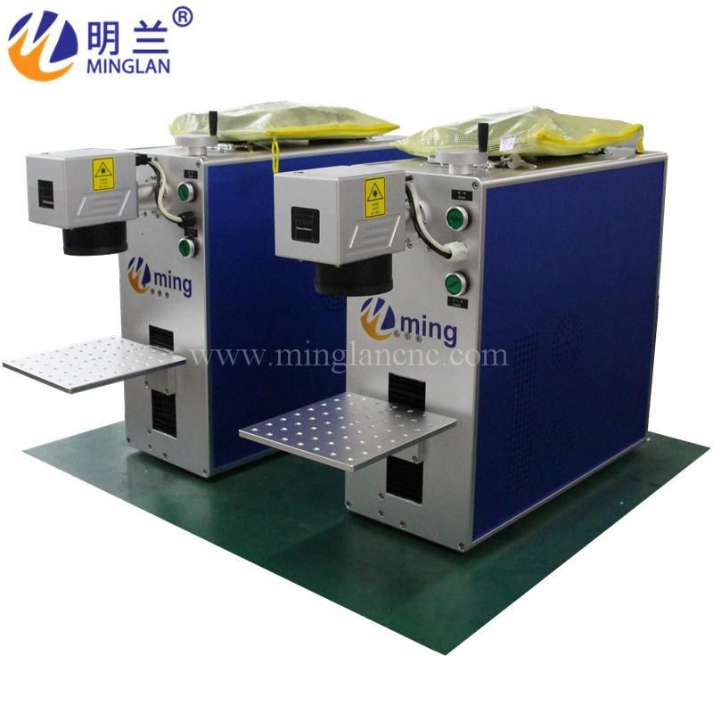 20W 30W 60W 80W 100W 120W 4000kHz 500ns Mopa Fiber Laser Color Marking Machine with Jpt M7