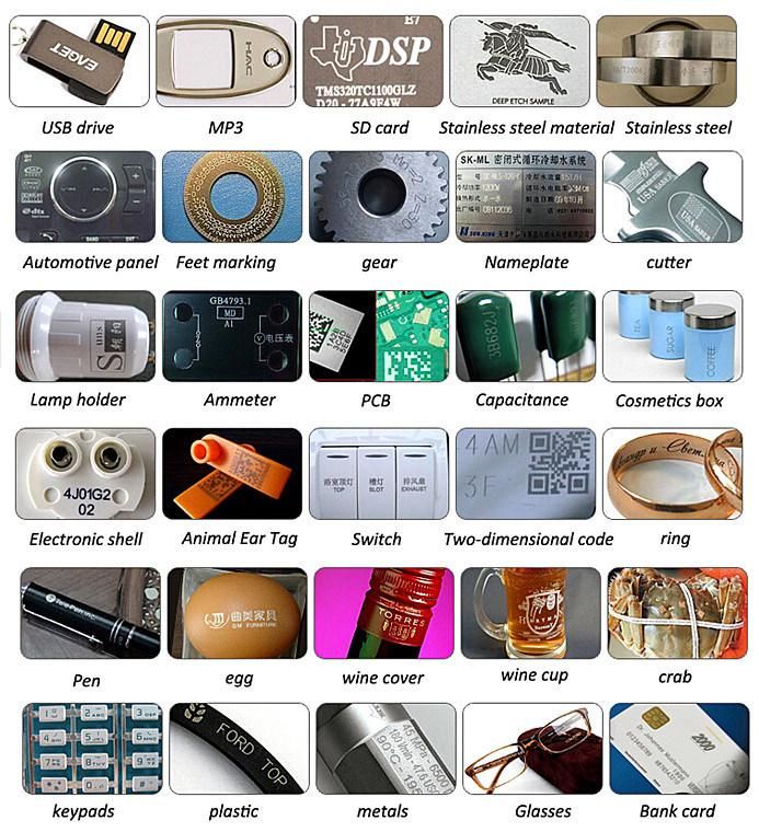 Jgh-a-1 Small-Sized and Closed-off Fiber Marking Machine