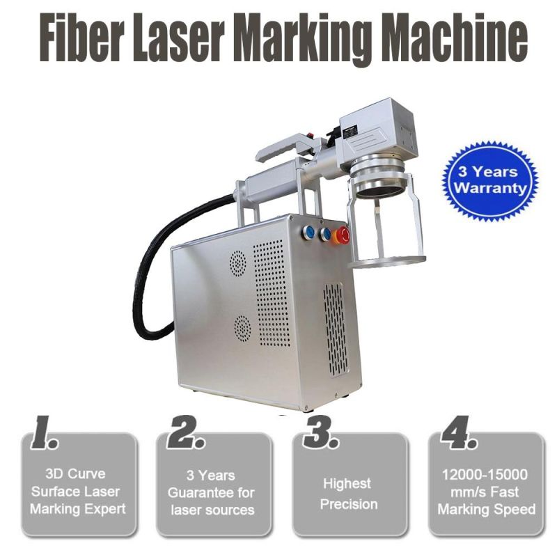 30W Fiber Laser Marking Machine for Mark Cigarettes/Pimp Stick /Smoke Engraving Carving Laser Machine