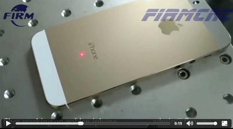 Flying Fiber Laser Marking Machine 30W for Metal Plate Pens