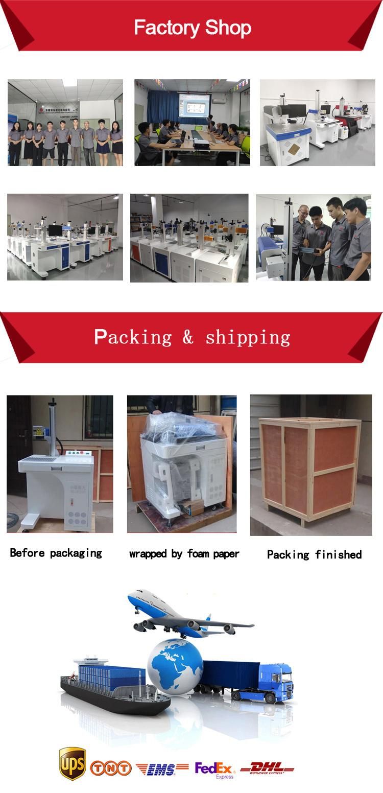 Hispeed Laser LED Light Fiber Laser Marking Machine