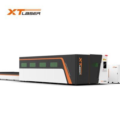 High Power Fiber Laser Metal Cutting Machine 3000W 4000W 6000W