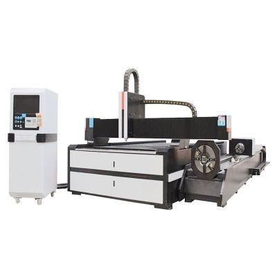 Good Price Ca-1530 Fiber Laser Cutting Machine with 4th Rotary Axis for Metal Plate Tube 4 Axis Fiber Laser Cutter for Metal