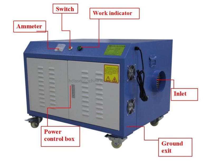 Laser Cutting Engraving Marking Fume Smoke Air Cleaner Purifier