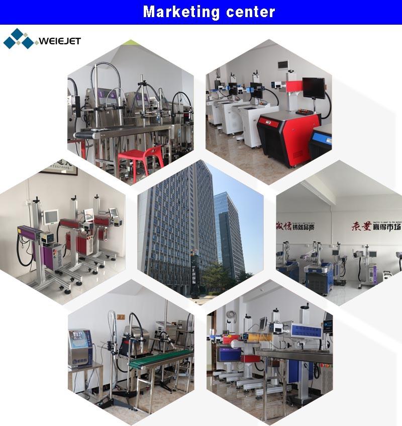 Factory Price Fiber Laser Marking/Engraving/Coding Machine for Shampoo Bottle/Plastic Bottle