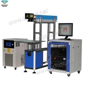 MDF/ Fabric CO2 Fiber Laser Marker with Servo Motor Qd-Cc110/Qd-Cc200/Qd-Cc300