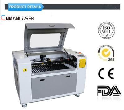 Portable Acrylic MDF Plastic 6090 CO2 Laser Engraving and Cutting Machine