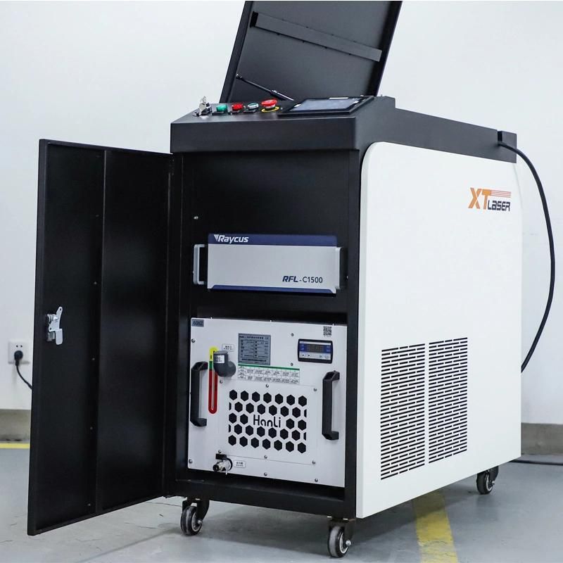 1kw 1.5kw 2kw Oil Paint Rust Remover Laser Cleaning Machine